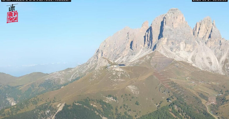 Webcam Canazei-Belvedere - Campitello - Col Rodella
