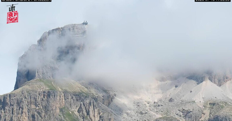 Webcam Canazei-Belvedere - Canazei - Forcella Pordoi