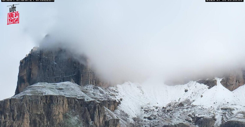 Webcam Canazei-Belvedere - Canazei - Forcella Pordoi
