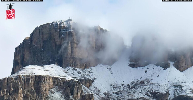 Webcam Canazei-Belvedere - Canazei - Forcella Pordoi