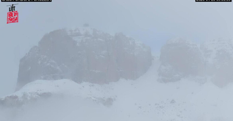 Webcam Canazei-Belvedere  - Canazei - Forcella Pordoi