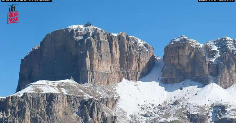 Webcam Canazei-Belvedere  - Canazei - Forcella Pordoi