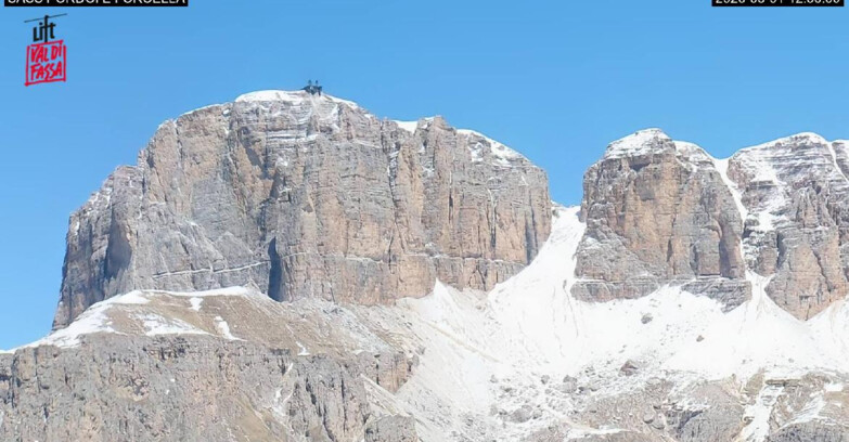Webcam Canazei-Belvedere  - Canazei - Forcella Pordoi