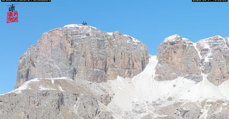 Webcam Canazei-Belvedere  - Canazei - Forcella Pordoi