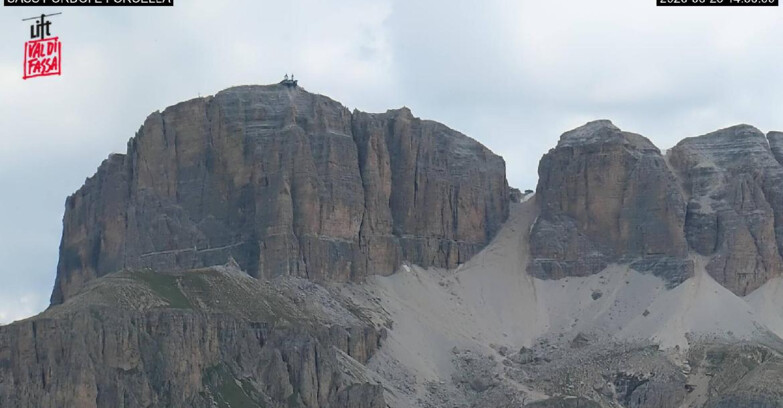 Webcam Canazei-Belvedere - Canazei - Forcella Pordoi