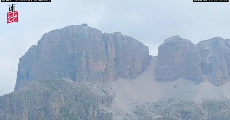 Webcam Canazei-Belvedere  - Canazei - Forcella Pordoi