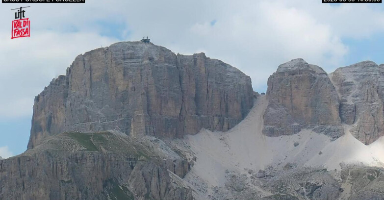 Webcam Canazei-Belvedere - Canazei - Forcella Pordoi