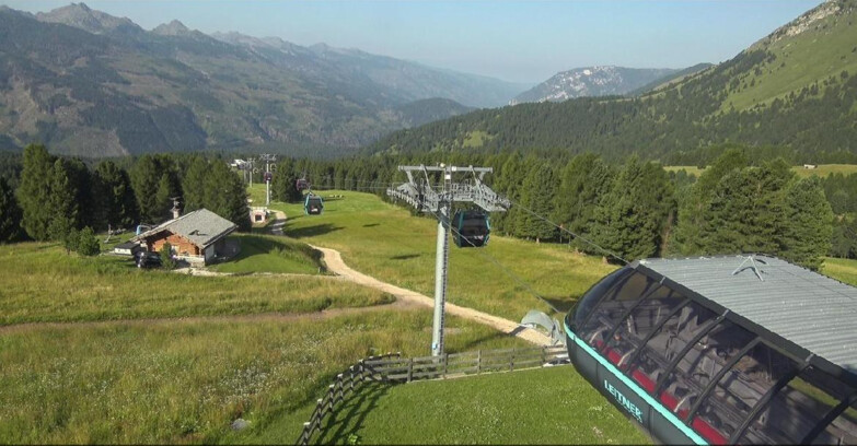Webcam Bellamonte-Alpe Lusia - La Morea