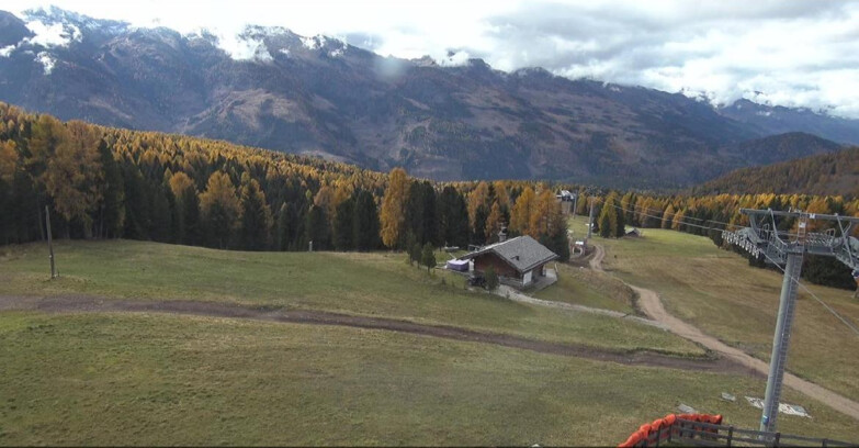 Webcam Bellamonte-Alpe Lusia - Pista Le Fassane e Morea Snowpark