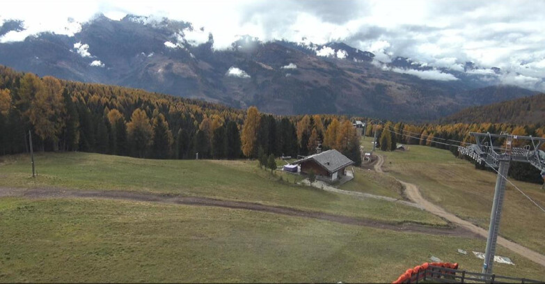 Webcam Bellamonte-Alpe Lusia - Pista Le Fassane e Morea Snowpark