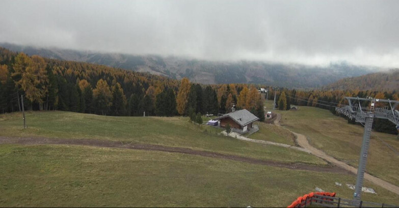 Webcam Bellamonte-Alpe Lusia - Pista Le Fassane e Morea Snowpark