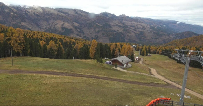 Webcam Bellamonte-Alpe Lusia - Pista Le Fassane e Morea Snowpark