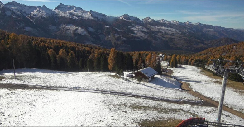 Webcam Bellamonte-Alpe Lusia - Pista Le Fassane e Morea Snowpark