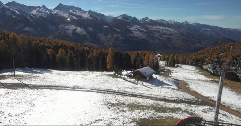 Webcam Bellamonte-Alpe Lusia - Pista Le Fassane e Morea Snowpark