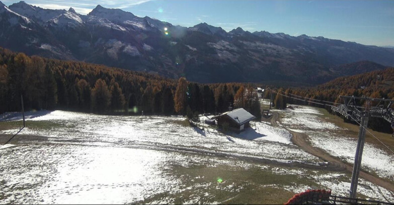 Webcam Bellamonte-Alpe Lusia - Pista Le Fassane e Morea Snowpark