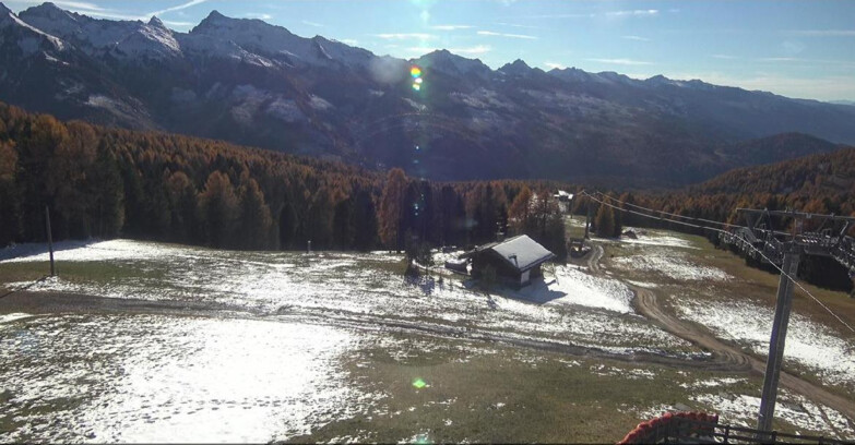 Webcam Bellamonte-Alpe Lusia - Pista Le Fassane e Morea Snowpark