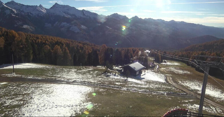 Webcam Bellamonte-Alpe Lusia - Pista Le Fassane e Morea Snowpark