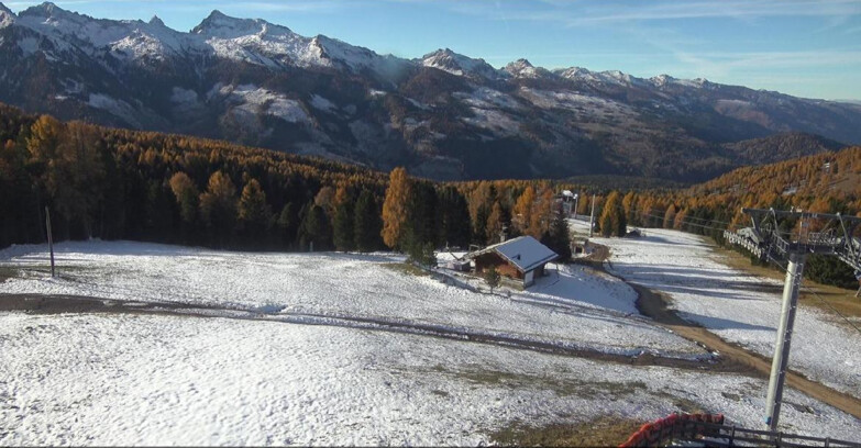 Webcam Bellamonte-Alpe Lusia - Pista Le Fassane e Morea Snowpark