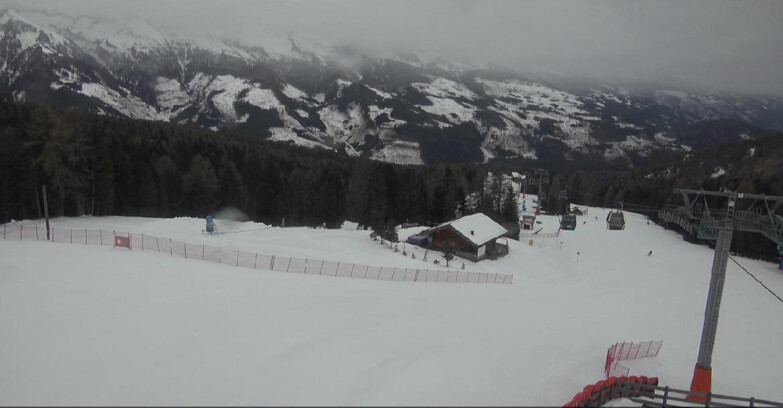 Webcam Bellamonte-Alpe Lusia  - Pista Le Fassane e Morea Snowpark
