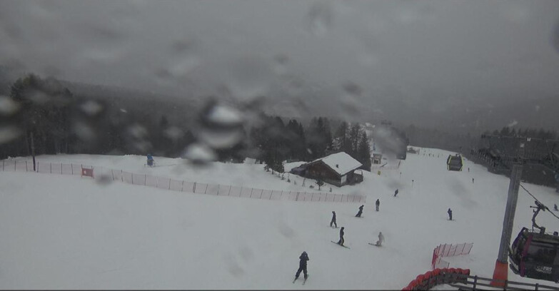 Webcam Bellamonte-Alpe Lusia  - Pista Le Fassane e Morea Snowpark