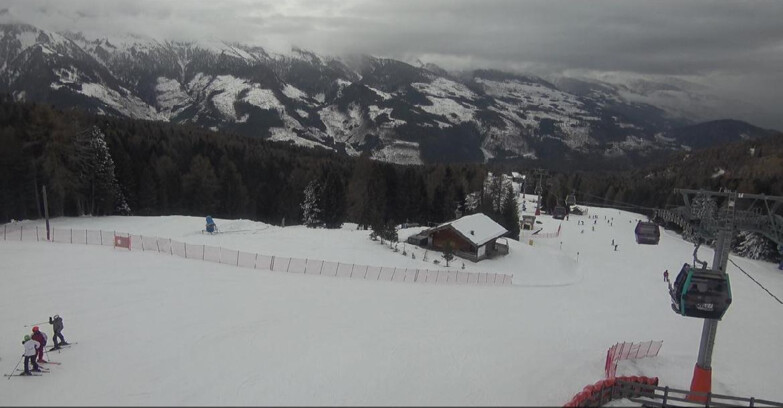 Webcam Bellamonte-Alpe Lusia - Pista Le Fassane e Morea Snowpark
