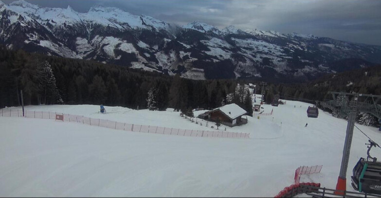 Webcam Bellamonte-Alpe Lusia - Pista Le Fassane e Morea Snowpark