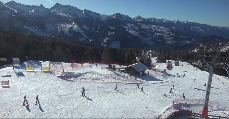 Webcam Bellamonte-Alpe Lusia  - Pista Le Fassane e Morea Snowpark