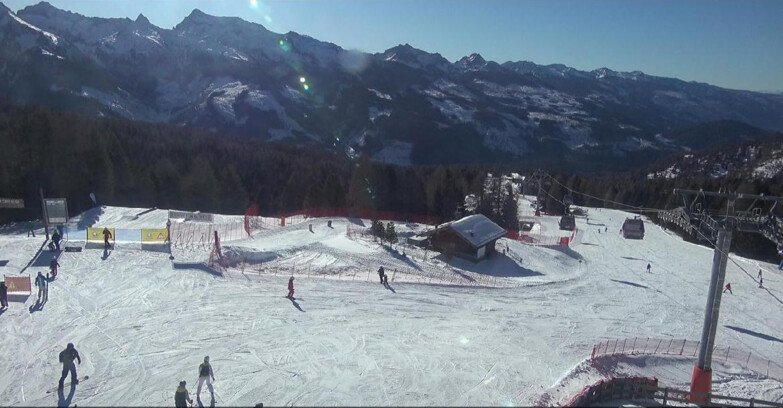 Webcam Bellamonte-Alpe Lusia  - Pista Le Fassane e Morea Snowpark