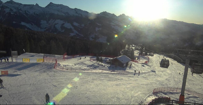 Webcam Bellamonte-Alpe Lusia  - Pista Le Fassane e Morea Snowpark