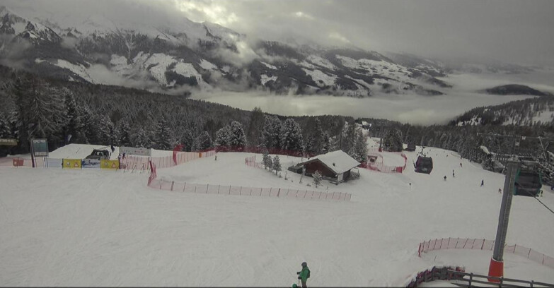 Webcam Bellamonte-Alpe Lusia  - Pista Le Fassane e Morea Snowpark