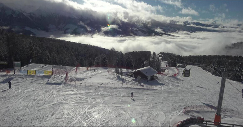 Webcam Bellamonte-Alpe Lusia  - Pista Le Fassane e Morea Snowpark