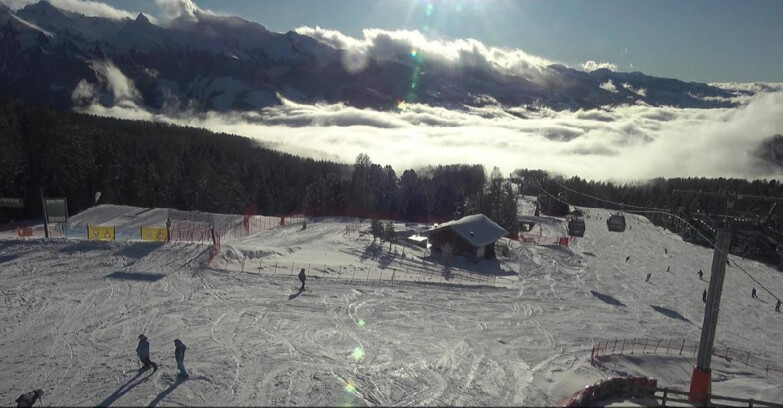 Webcam Bellamonte-Alpe Lusia  - Pista Le Fassane e Morea Snowpark