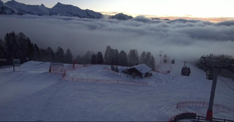 Webcam Bellamonte-Alpe Lusia  - Pista Le Fassane e Morea Snowpark