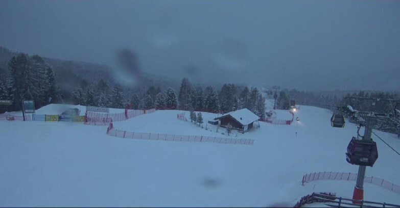 Webcam Bellamonte-Alpe Lusia  - Pista Le Fassane e Morea Snowpark