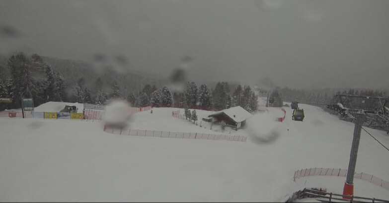 Webcam Bellamonte-Alpe Lusia  - Pista Le Fassane e Morea Snowpark