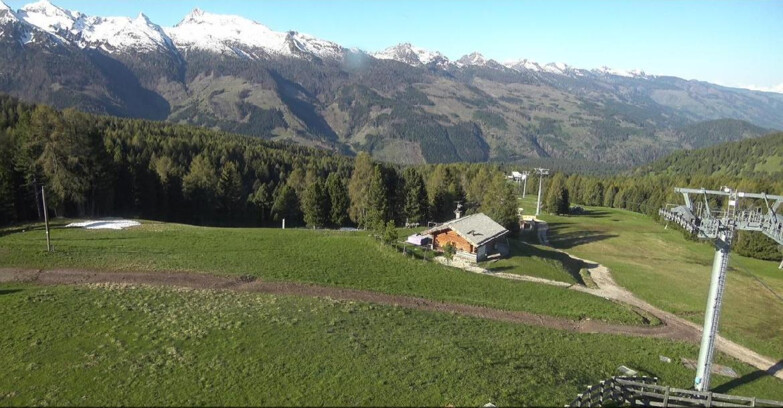 Webcam Bellamonte-Alpe Lusia  - Pista Le Fassane e Morea Snowpark