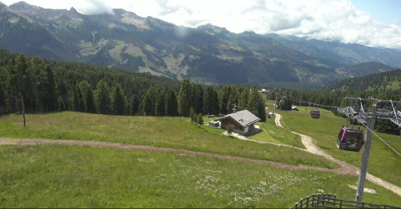Webcam Bellamonte-Alpe Lusia  - Pista Le Fassane e Morea Snowpark