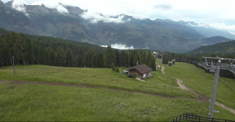 Webcam Bellamonte-Alpe Lusia  - Pista Le Fassane e Morea Snowpark