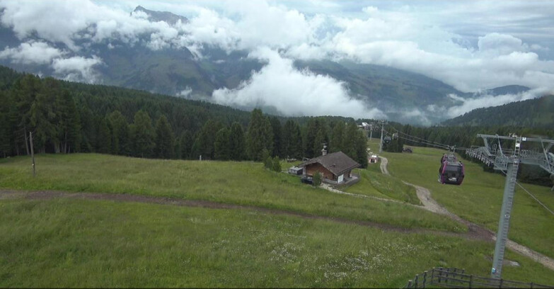 Webcam Bellamonte-Alpe Lusia  - Pista Le Fassane e Morea Snowpark