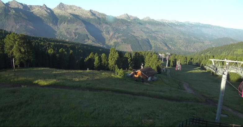Webcam Bellamonte-Alpe Lusia  - Pista Le Fassane e Morea Snowpark