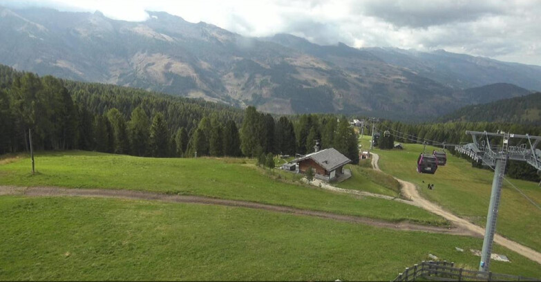 Webcam Bellamonte-Alpe Lusia  - Pista Le Fassane e Morea Snowpark