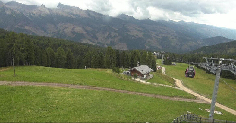Webcam Bellamonte-Alpe Lusia  - Pista Le Fassane e Morea Snowpark