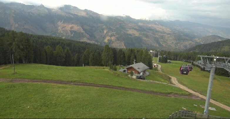 Webcam Bellamonte-Alpe Lusia  - Pista Le Fassane e Morea Snowpark