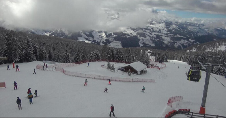 Webcam Bellamonte-Alpe Lusia - Pista Le Fassane e Morea Snowpark