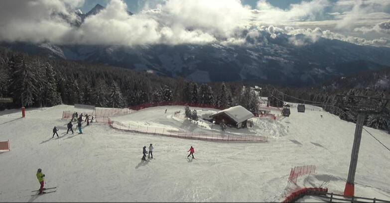 Webcam Bellamonte-Alpe Lusia - Pista Le Fassane e Morea Snowpark