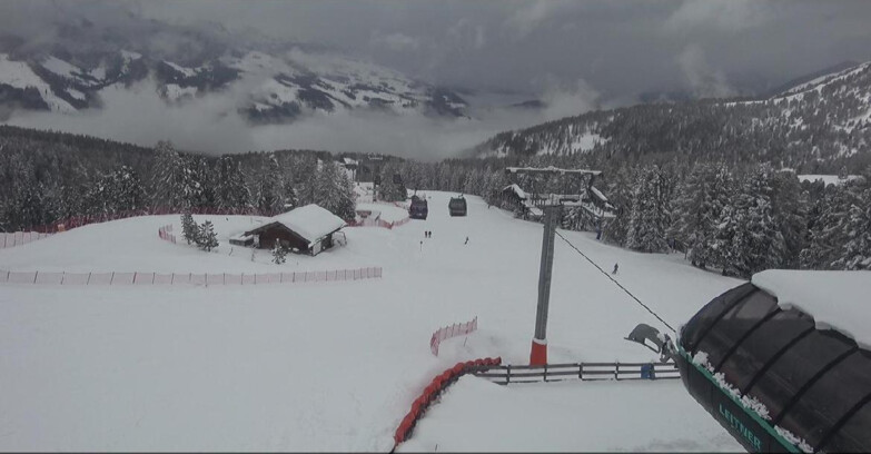 Webcam Bellamonte-Alpe Lusia  - Pista Le Fassane e Morea Snowpark