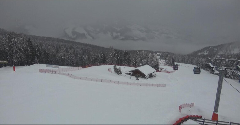 Webcam Bellamonte-Alpe Lusia  - Pista Le Fassane e Morea Snowpark