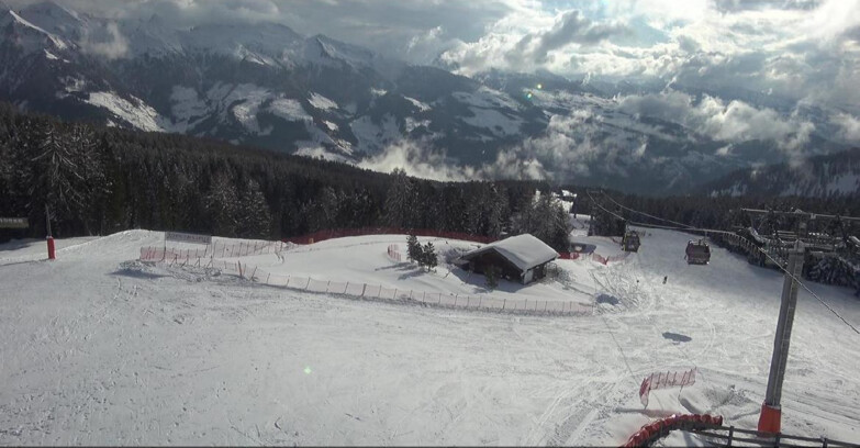 Webcam Bellamonte-Alpe Lusia  - Pista Le Fassane e Morea Snowpark