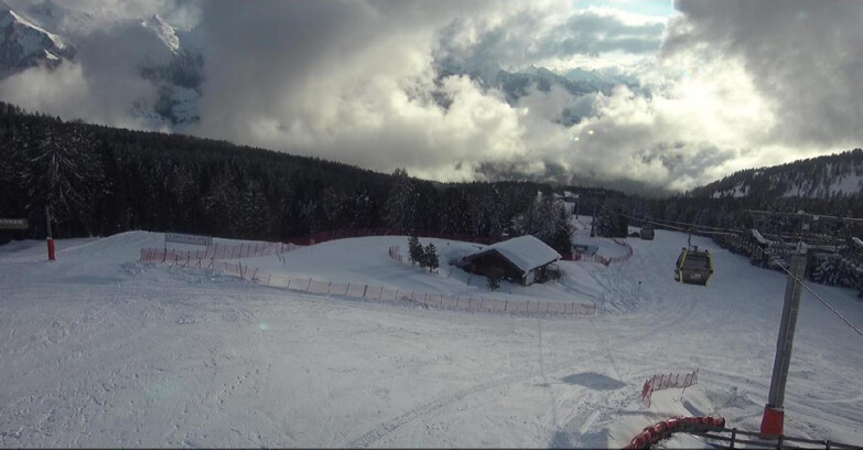 Webcam Bellamonte-Alpe Lusia  - Pista Le Fassane e Morea Snowpark