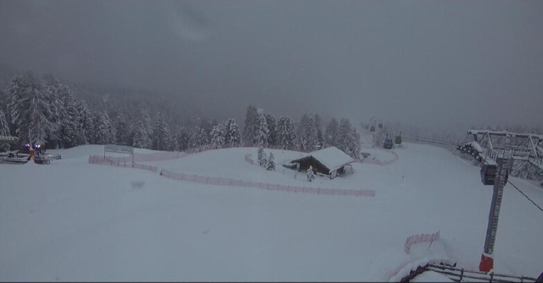 Webcam Bellamonte-Alpe Lusia  - Pista Le Fassane e Morea Snowpark